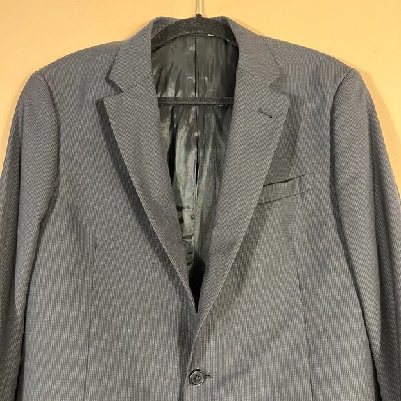 Armani Collezioni Mens black 100% Wool  Sports Coat 42/L - Picture 3 of 11